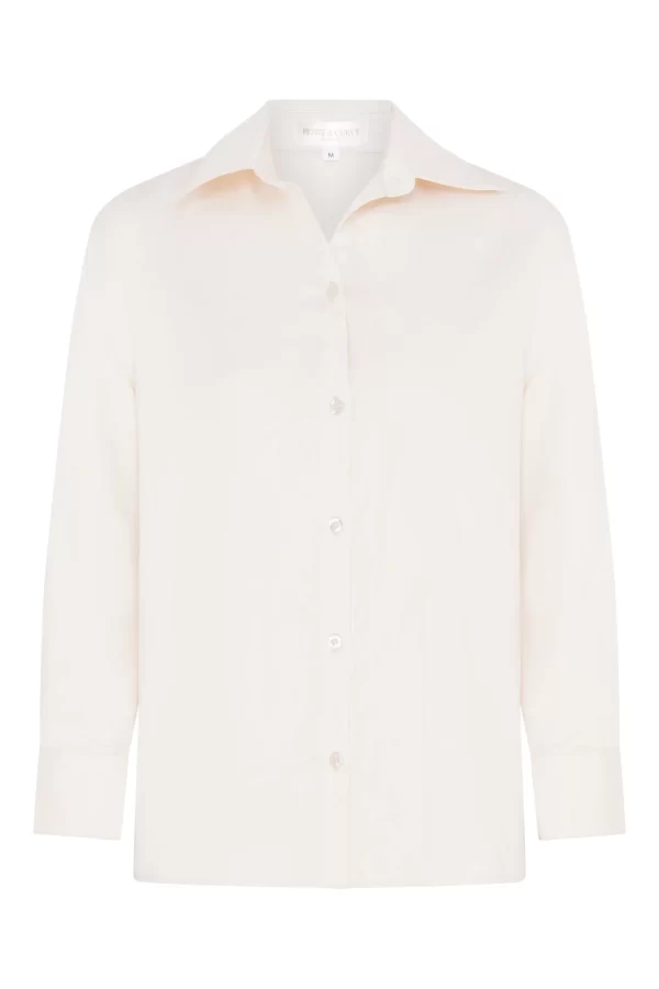 Petite shirt- cream