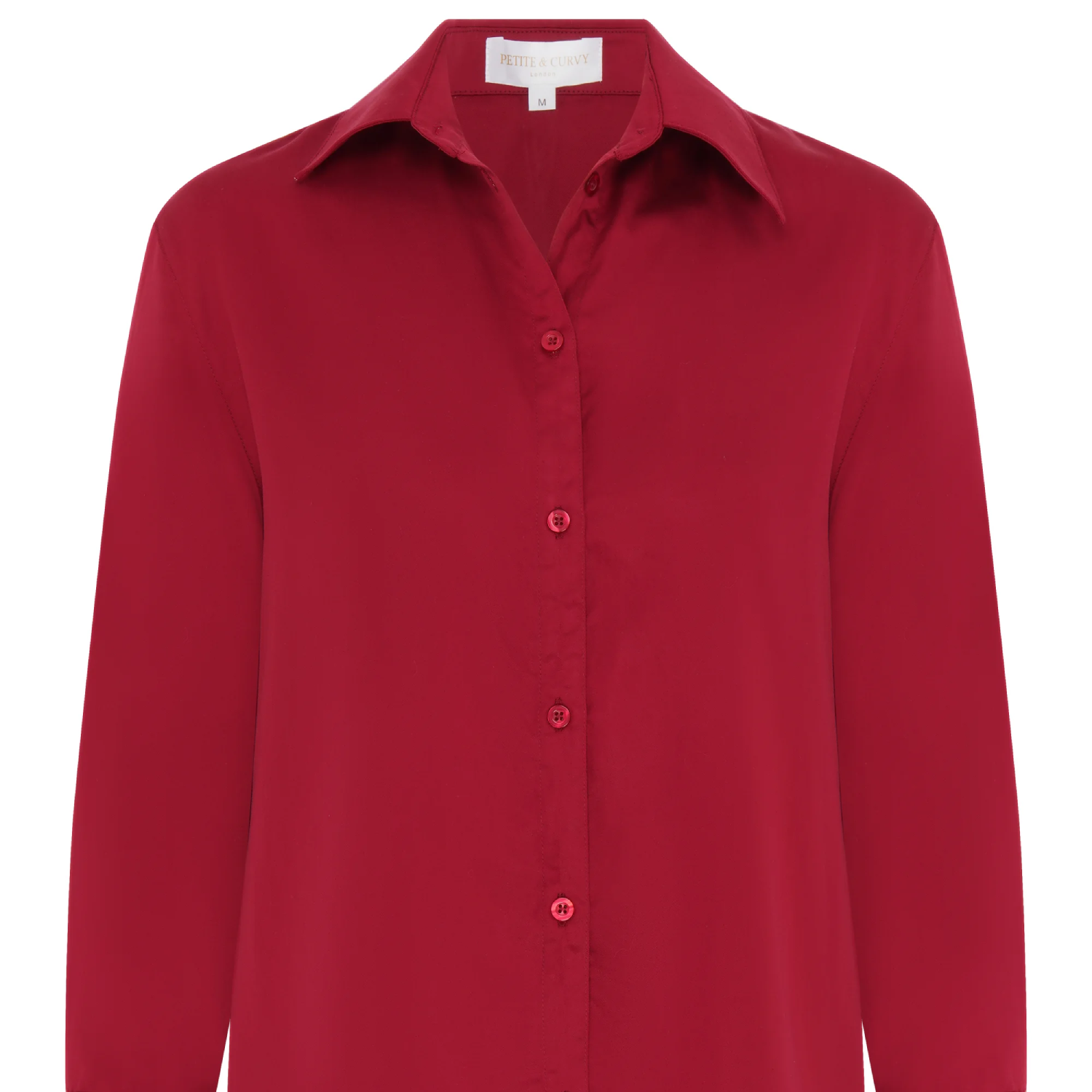 Petite Shirt deep red